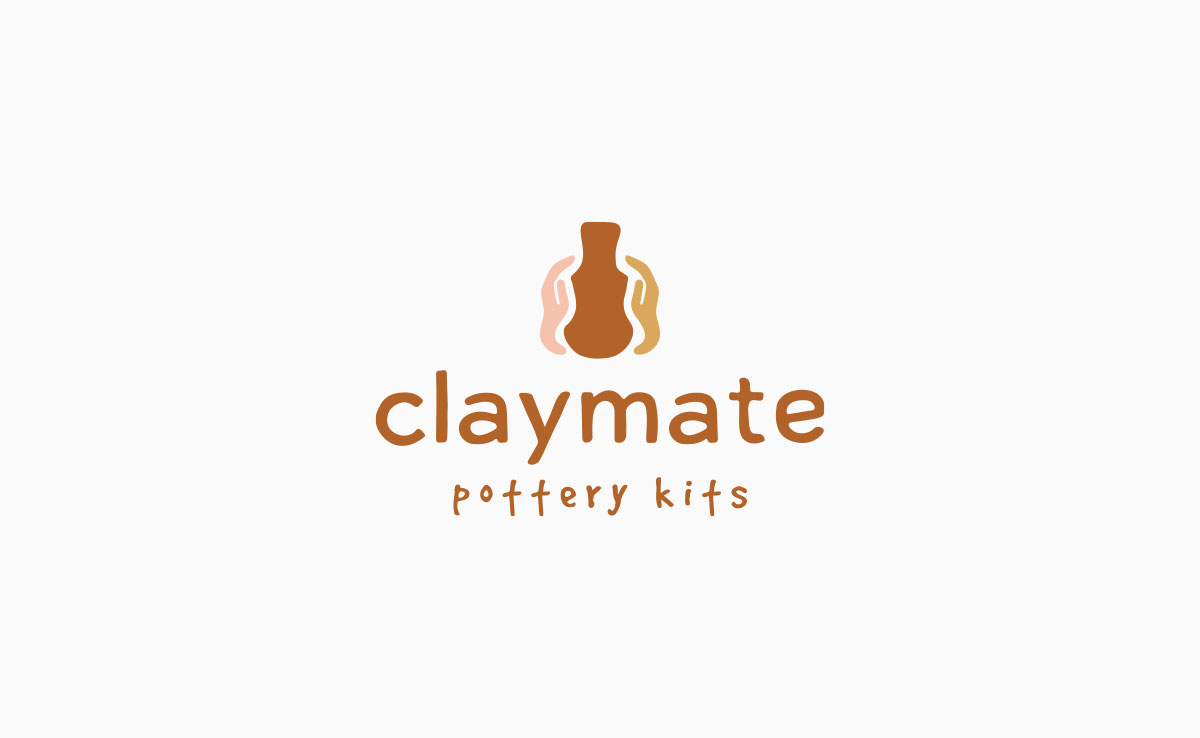 Claymate colour logo