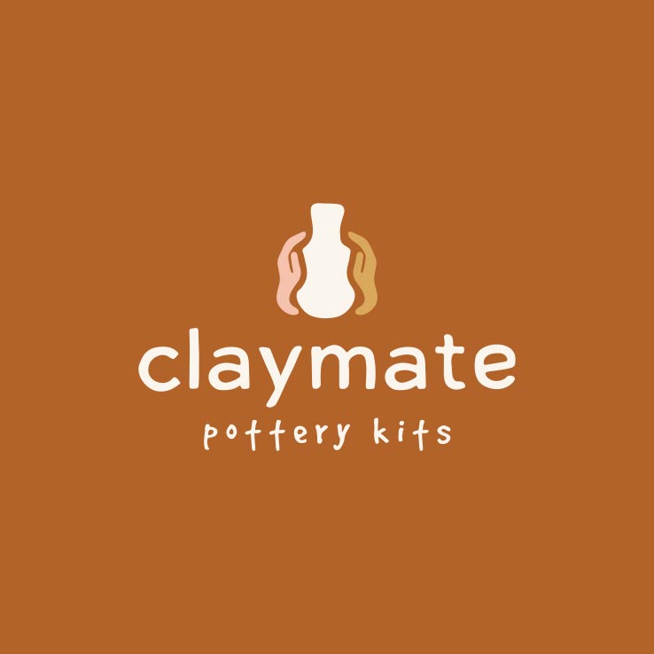 Claymate inverse logo